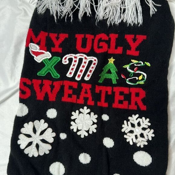 Simply Dog Ugly Christmas Sweater. - Picture 2 of 4